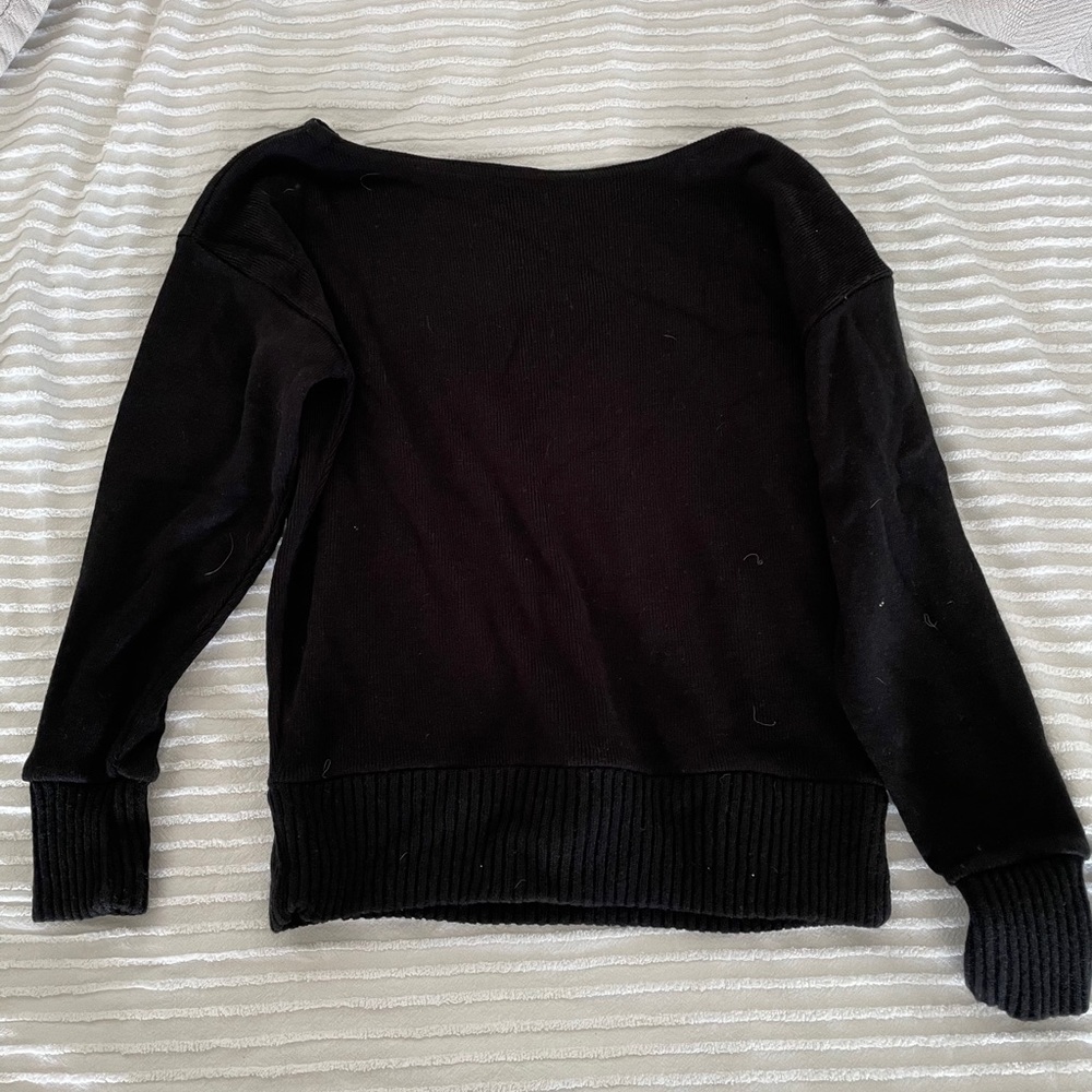 Off shoulder sweater